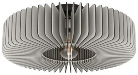 Φωτιστικό Οροφής - Πλαφονιέρα Palombaia 900832 50x17,5cm 1xE27 IP20 Grey Eglo