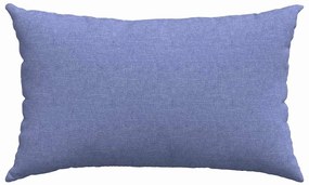 vidaXL Μαξιλάρι Καναπέ 2 pcs Μπλε τζην 50 x 30 cm ύφασμα