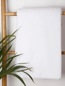 Κουβέρτα πικέ cotton White King Size (240x260) Λευκό