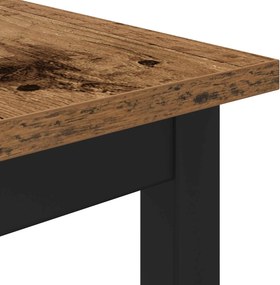 vidaXL Τραπεζαρίες 60 x 60 x 75 cm Επεξεργασμένο Ξύλο Παλαιωμένο ξύλο