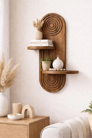 Ράφι Τοίχου Δρυς BOCLUMA 26x13x35