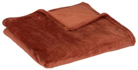Κουβέρτα Καναπέ Fleece (125x150) A-S Flannel Terracotta 156183I
