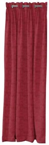 Beauty Home Κουρτίνα με 8 μεταλλικούς κρίκους Art 6187 Superman 180x250 Κόκκινο
