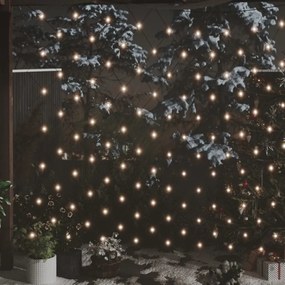 Χριστουγεννιάτικα Φωτάκια Δίχτυ Λευκά Εσ/Εξ. Χώρου 4x4μ 544 LED - Λευκό