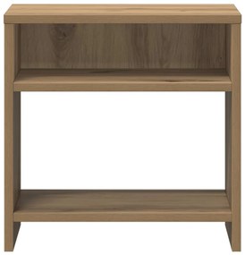 vidaXL Κομοδίνο Χρώμα Αρτισιανή Δρυς 40 x 30 x 40 εκ. από Επεξ. Ξύλο
