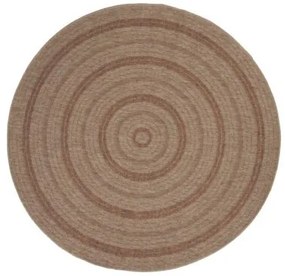 Ψάθινο Χαλί Avanos 8863 Tobacco Round 200 x 200