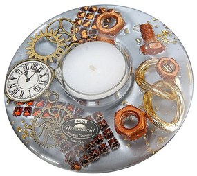 Θήκη Ρεσώ ArteLibre Steampunk Πολύχρωμο Γυαλί 5cm