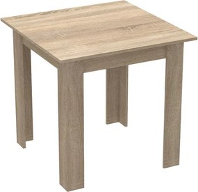 Τραπέζι Manka I μελαμίνη σε sonoma απόχρωση 80x80x77εκ 80x80x77 εκ.