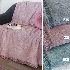 Ριχτάρι Καναπέ Διθέσιου (180x250) Palamaiki Ada Ροζ