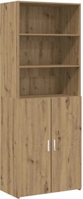 vidaXL Highboard Artisan Δρυς 70 x 42,5 x 185 εκ Επεξεργασμένο Ξύλο