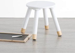 Παιδικό Σκαμπό (Φ24x26) A-S Sweet White 127143B
