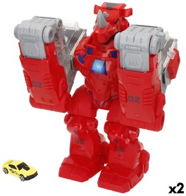 Σούπερ ρομπότ Φως Ήχος 24 X 28 X 16 CM x2