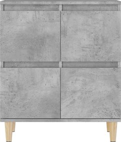 vidaXL Ντουλάπι Γκρι Σκυροδέματος 60x35x70 εκ. Επεξεργασμένο Ξύλο