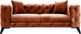 2-Seat Sofa Como - Orange Orange