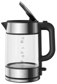 Βραστήρας Xiaomi Electric Glass Kettle, 2200 W, 1.7l, Гυαλί, Αυτόματη απενεργοποίηση, LED, Μαύρο