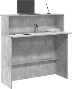 vidaXL Γραφείο υποδοχής 100x50x103,5 εκ. Επεξεργασμένο Ξύλο