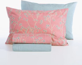 Σεντόνια Υπέρδιπλα (Σετ) Nef-Nef Homeware Smart Floriva Coral