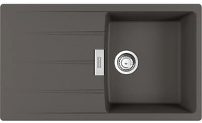 Franke Centro CNG 611-86 Ένθετος Γρανιτένιος Νεροχύτης 50cm Slate Grey