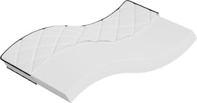 vidaXL Στρώμα Αφρού Medium Soft 90x200 εκ.