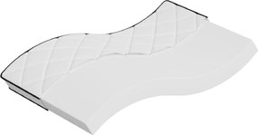 vidaXL Στρώμα Αφρού Medium Soft 90x200 εκ.