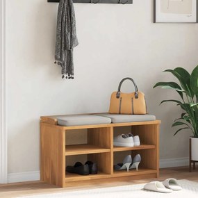VidaXL Πάγκος διαδρόμου "SANDNES" 87x40x50 εκ. Πεύκο μασίφ ξύλο