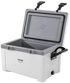 VEVOR Portable Cooler 26 QT Insulated Cooler 38 Can Capacity with Handles Strap