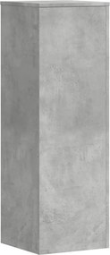 vidaXL Βάση φυτών 2 τεμ. Γκρι Σκυροδέματος 33 x 33 x 100 cm