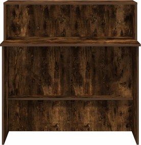vidaXL Γραφείο υποδοχής 100x50x103,5 εκ. Επεξεργασμένο Ξύλο