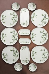 Breakfast Set (14 Pieces) Por-AD1454 Multicolor