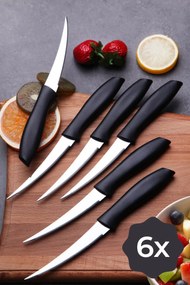Knife Set (6 Pieces) Magic Black
Silver