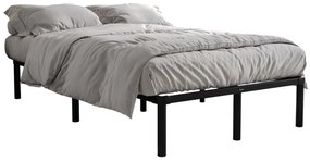 Κρεβάτι Hartford 427, Μονόκλινο, Μαύρο, 120x200, Τάβλες για Κρεβάτι, 119x204x32cm, 26 kg | Epipla1.gr
