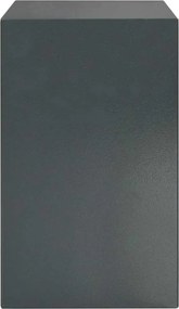vidaXL Ψηφιακό Ασφαλές Σκούρο γκρι 35 x 31 x 50 εκ. Ατσάλι