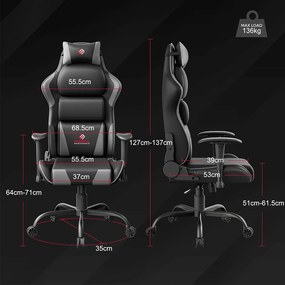 Gaming Καρέκλα Eureka Ergonomic GC07