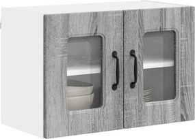 vidaXL Πάνελ πλυντηρίου πιάτων Kalmar 2 pcs Γκρίζο Σονομα