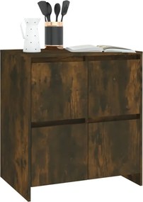 vidaXL Μπουφές Καπνιστή Δρυς 70x41x75 εκ. από Επεξεργασμένο Ξύλο