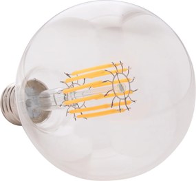 ΛΑΜΠΤΗΡΑΣ GLOBO LED FILAMENT 12W E27 3000K ΔΙΑΦΑΝΟΣ HM4049.01