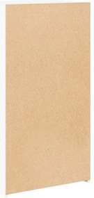 vidaXL Συρταριέρα Λευκή 50x42,5x93 εκ. από Επεξεργασμένο Ξύλο