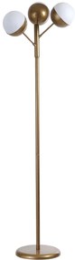 Φωτιστικό Δαπέδου 534LUN5494 48x163cm 3xE27 40W Gold-White Opviq