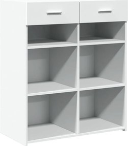 vidaXL Ντουλάπι Λευκή 80x42,5x93 εκ. από Επεξεργασμένο Ξύλο
