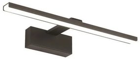 Απλίκα Φωτιστικό Τοίχου Led Αλουμίνιο H15 Φ39 Eurolamp-145-21503-Μαύρο 145-21503