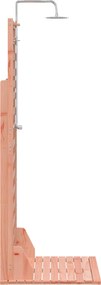vidaXL Εξωτερικό ντους 225 cm Φυσικό