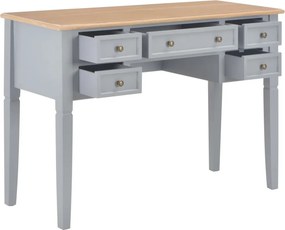vidaXL Γραφείο Γκρι 109,5 x 45 x 77,5 εκ. Ξύλινο