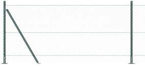 vidaXL Στύλος Περιφράξεων Πράσινο