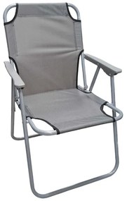 Πτυσσόμενη καρέκλα camping - 1601 - 000526 - Grey-000526_gr