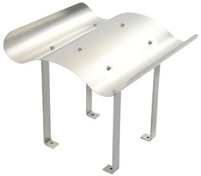 vidaXL Καπέλο Καμινάδας από Ανοξείδωτο Ατσάλι 60 x 80 x 39 εκ.
