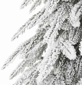 vidaXL Τεχνητό Χριστουγεννιάτικο Δέντρο Λευκό 86 x 86 x 210 εκ.