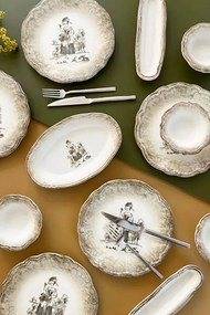 Breakfast Set (14 Pieces) FLY14KAHPRS1161 Multicolor