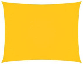 vidaXL Πανί Σκίασης Ορθογώνιο Κίτρινο 2 x 3 μ. από Ύφασμα Oxford