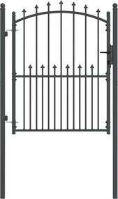 vidaXL Πύλη Φράχτη με Ακίδες EMMEN 150 x 100 cm