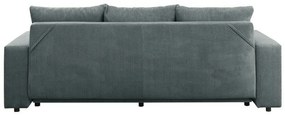 Καναπές κρεβάτι Clovis 104, Αριθμός θέσεων: 4, Αποθηκευτικός χώρος, 90x250x94cm, 110 kg, Πόδια: Πλαστική ύλη | Epipla1.gr